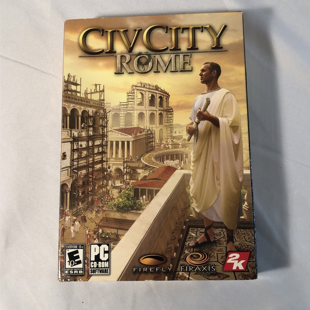 CivCity Rome - PC - NEW/Sealed - Simulation Game -